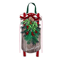 EE2DHBE1616 Vintage Sled Door Hanger