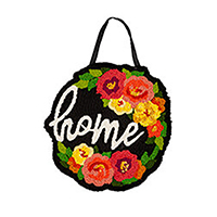 Floral Home Hooked Door Hanger, EE2DHP1811