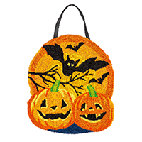 Happy Halloween Night Hooked Door Decor, EE2DHP2430