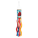 Ladybug with Daisies Sublimated Windsock, EE40S1161