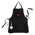 University of Arkansas Black Grill Apron, EE4AP911GA