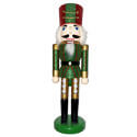 Nutcracker Soldier in Green (3-1/4 in. x 14 in.), EE8TAR4450G