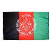 Afghanistan Economy Polyester Flag (2 ft. x 3 ft.), FAFGH23P