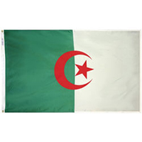 Algeria Economy Polyester Flag (3 ft. x 5 ft.), FALG35P