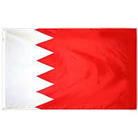 Bahrain Economy Polyester Flag (3 ft. x 5 ft.), FBAHR35P