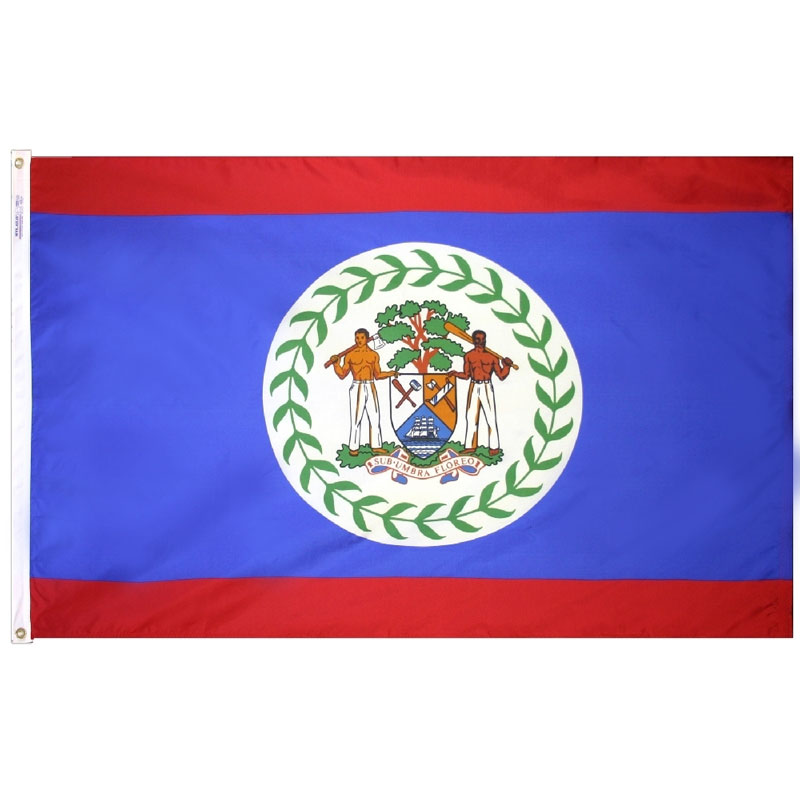 Belize Economy Polyester Flag, FBELI35P