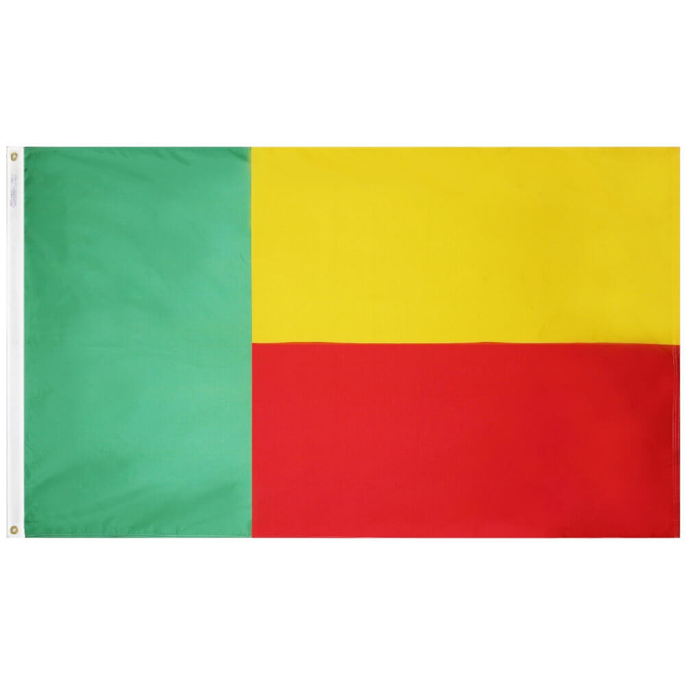Benin Economy Polyester Flag (2 ft. x 3 ft.), FBENI23P