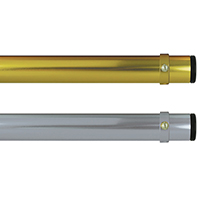 Capped End Lead Parade Banner Pole