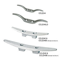 Aluminum Cast Cleat Satin Finish