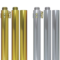 Gold or Silver Presentation Pole