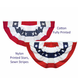 Red White and Blue Stars & Stripes Full Fan, FBPP0000011660