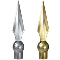 Staff Spear Ornament with Ferrule