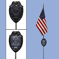 Police Officer Grave Marker , FBPP0000013541