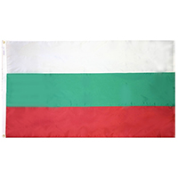 Bulgaria Economy Polyester Flag, FBULG35P