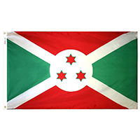 Republic of Burundi Flag