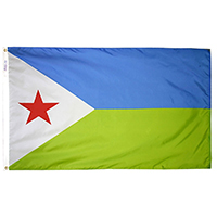 Republic of Djibouti Flag