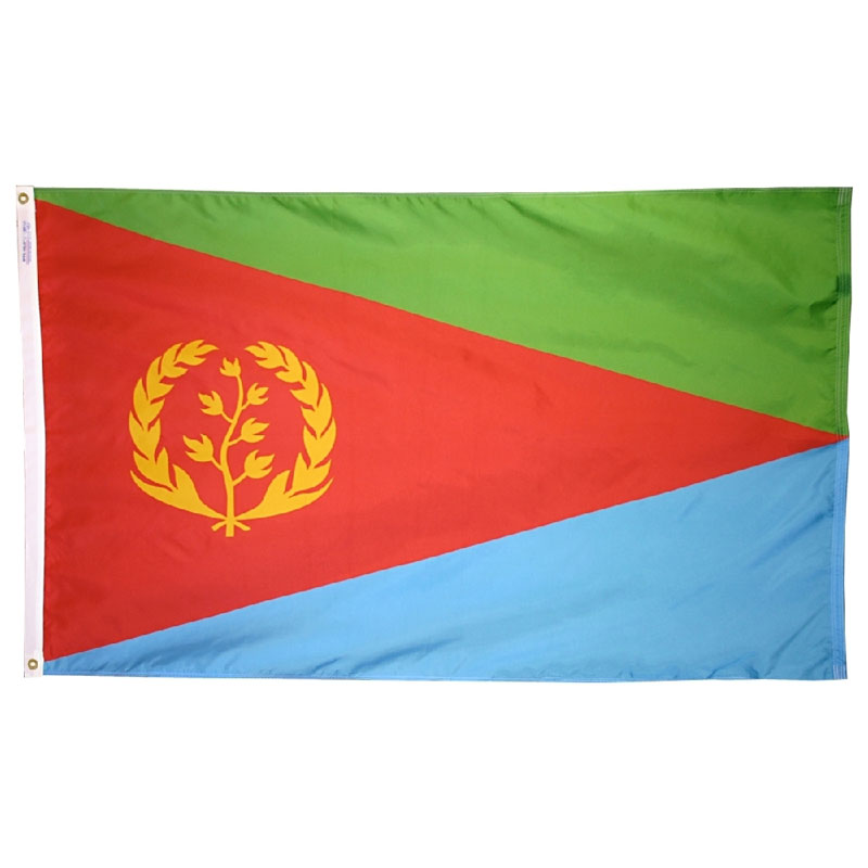 Eritrea Economy Polyester Flag (2 ft. x 3 ft.), FERIT23P
