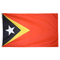East Timor Economy Polyester Flag (3 ft. x 5 ft.), FETIM35P
