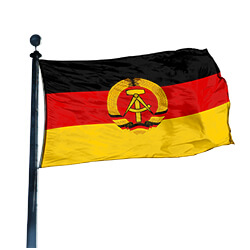 Democratic Republic of Germany Economy Polyester Flag, FGERMD35P
