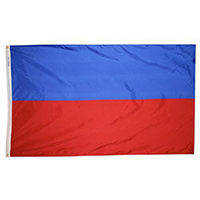 Haiti Economy Polyester Flag, FHAIT35P