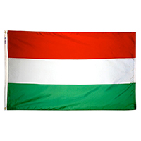 Hungary Nylon Flag (6 ft. x 10 ft.), FHUNG610