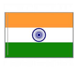 India Flag with Pole Hem, FBPP0000010729