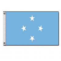 Federated States of Micronesia Nylon Flag (6 ft. x 10 ft.), FMICR610