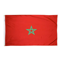 Kingdom of Morocco Nylon Flag, FMORO610A