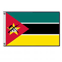 Republic of Mozambique Nylon Flag (6 ft. x 10 ft.), FMOZA610