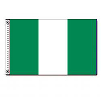 Federal Republic of Nigeria Nylon Flag (6 ft. x 10 ft.), FNIGE610