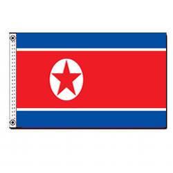 North Korea Economy Polyester Flag (2 ft. x 3 ft.), FNKOR23P