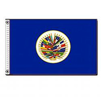 Organization of American States (OAS) Economy Polyester Flag (3 ft. x 5 ft.), FOAS35P