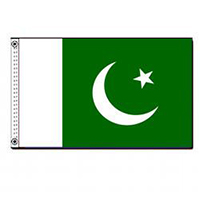 Pakistan Nylon Flag (6 ft. x 10 ft.), FPAKI610