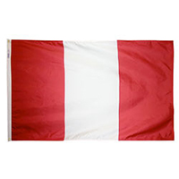 Republic of Peru Flag