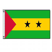 São Tomé and Príncipe Flag