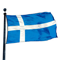Shetland Island Nylon Flag (3 ft. x 5 ft.), FSHET35