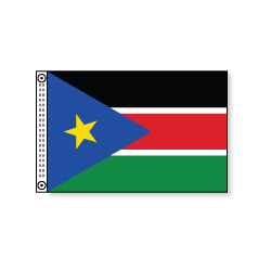 South Sudan Flag, FSSUDA46