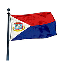 St. Maarten Economy Polyester Flag (2 ft. x 3 ft.), FSTMA23P