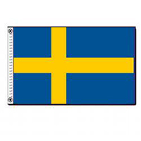 Sweden Nylon Flag (6 ft. x 10 ft.), FSWED610