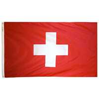 Switzerland Nylon Flag (6 ft. x 10 ft.), FSWIT610