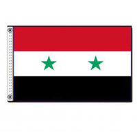 Syria Nylon Flag (6 ft. x 10 ft.), FSYRI610