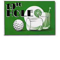 19th Hole Beverage Flag, FUN19TH1218