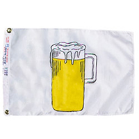 Beer Fun Nylon Flag (12 in. x 18 in.), FUNBEER1218