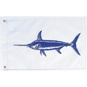 Swordfish Nylon Flag (12 in. x 18 in.), FUNSWOR1218