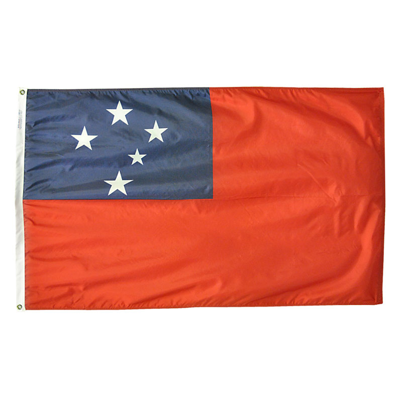 Independent State of Samoa Economy Polyester Flag (3 ft. x 5 ft.), FWEST35P