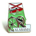 Alabama State Lapel Pin, GPINP09201