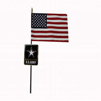 Go Army Medallion Grave Marker, GRAVARMGM