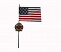 Fire Fighter Medallion Grave Marker, GRAVFFM