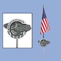 WW II Veteran Grave Marker, GRAV705