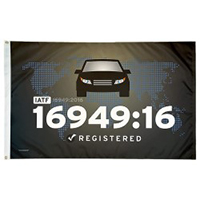 IATF 16949:16 Registered Flag, FBPP0000013626
